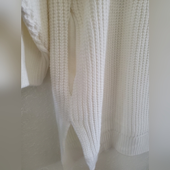 CCK STYLE Wool Blend Open Cardigan WOMEN'S 3X Pockets Drop shoulder sleeve - Picture 7 of 7